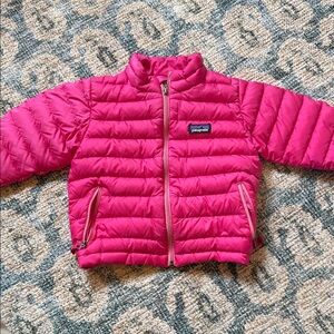 Patagonia Fuchsia Quilted puffer jacket 2T